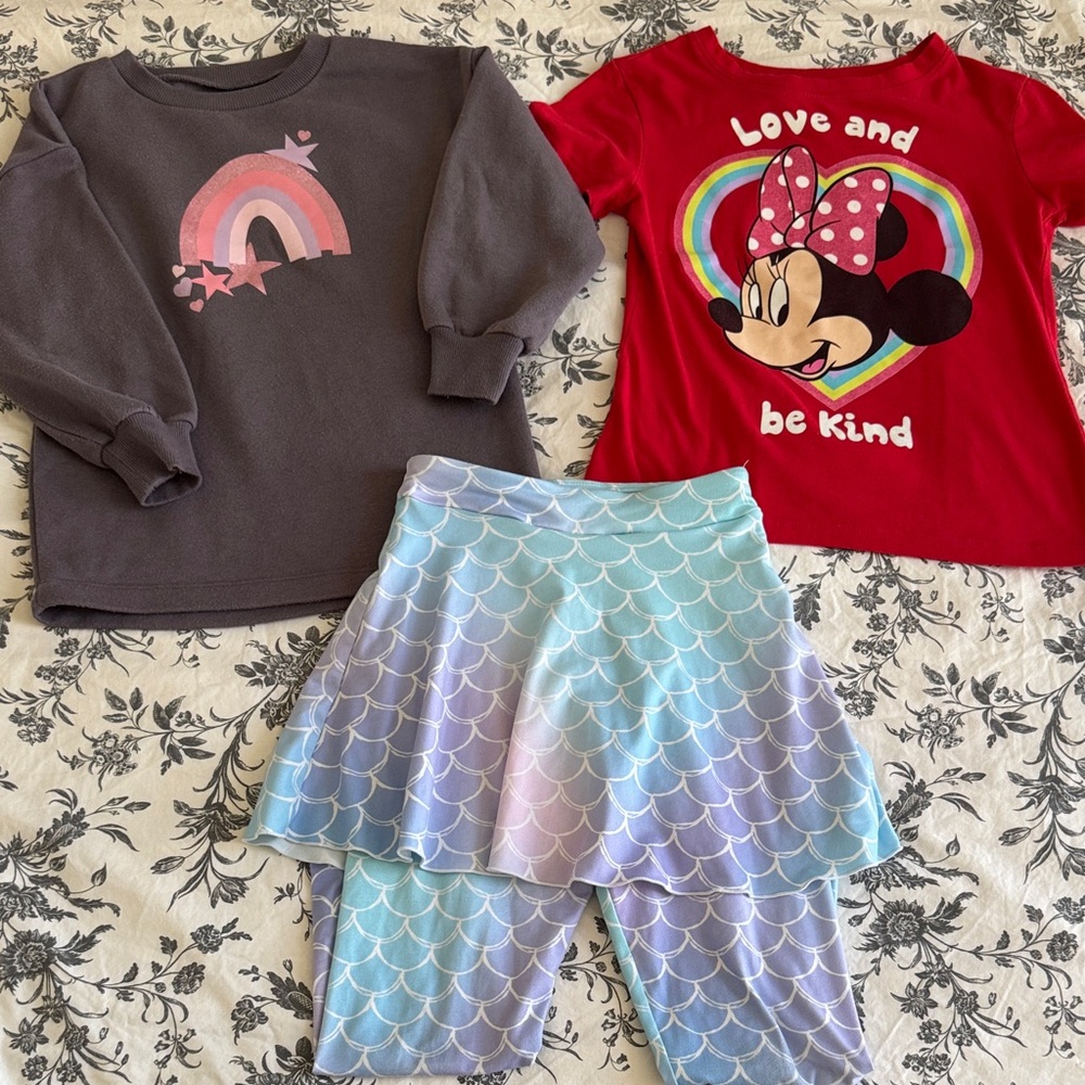 Kids Matching Set (t-shirt, sweatshirt and legging)